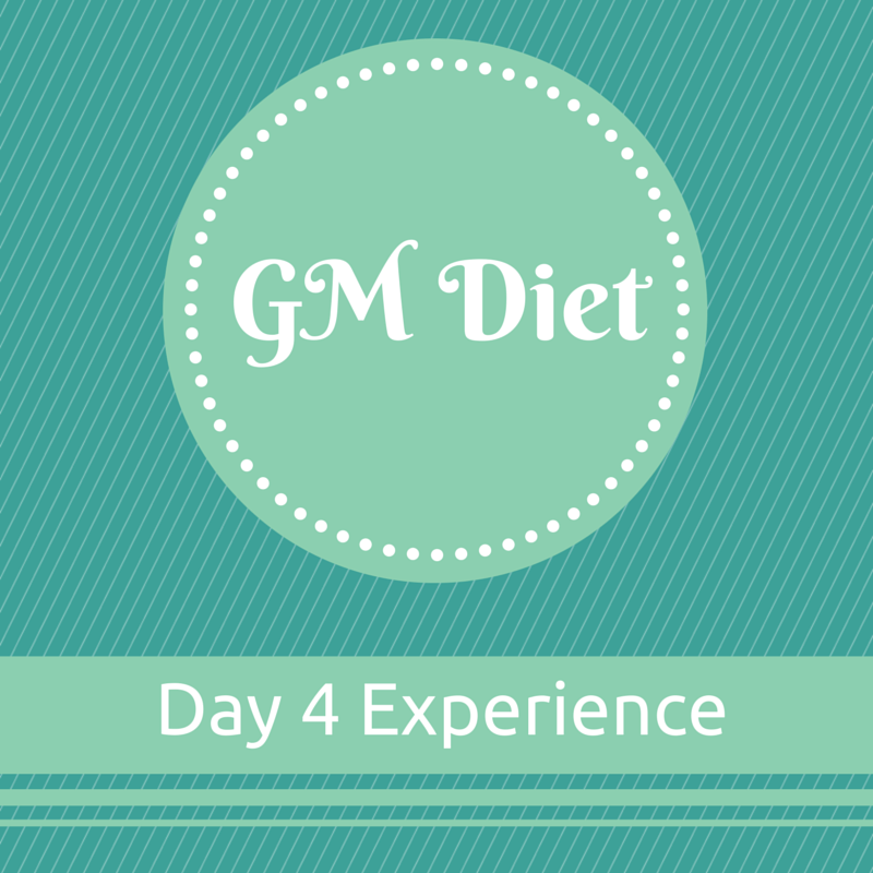 Gm Diet Day 1 Experience